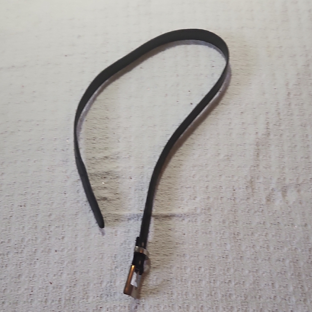 Black Leather Belt
